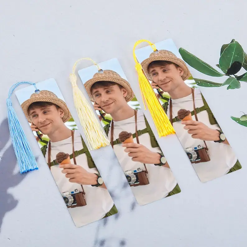 Thumbnail: Personalized Acrylic Bookmark with Tassel