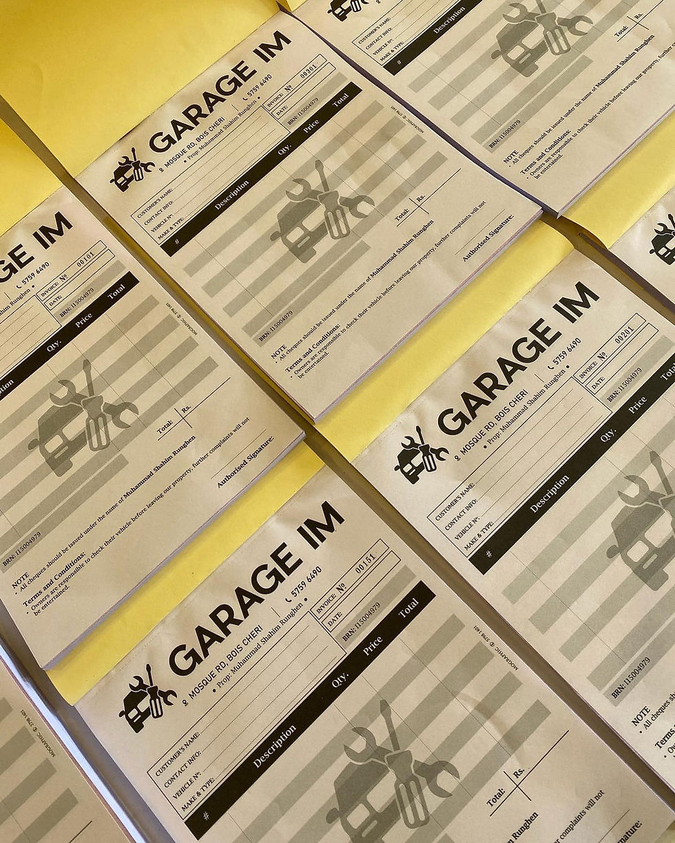 Thumbnail: 10 Receipt Booklets Autocarbonated