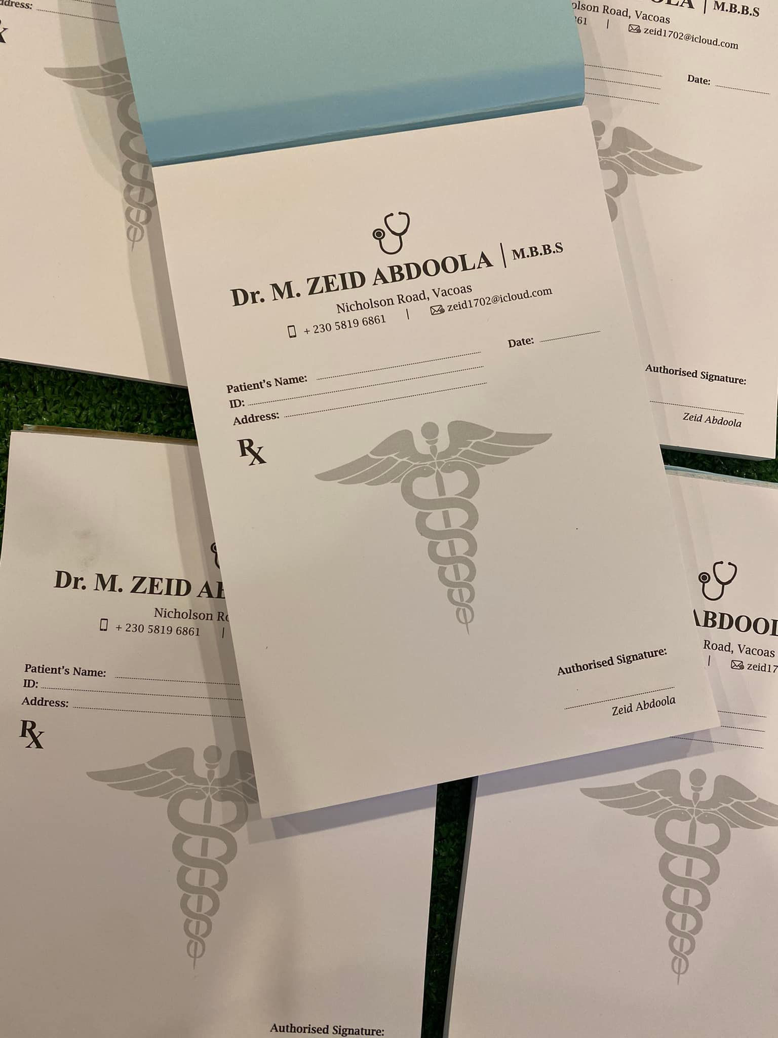 5 Prescription Pads A5