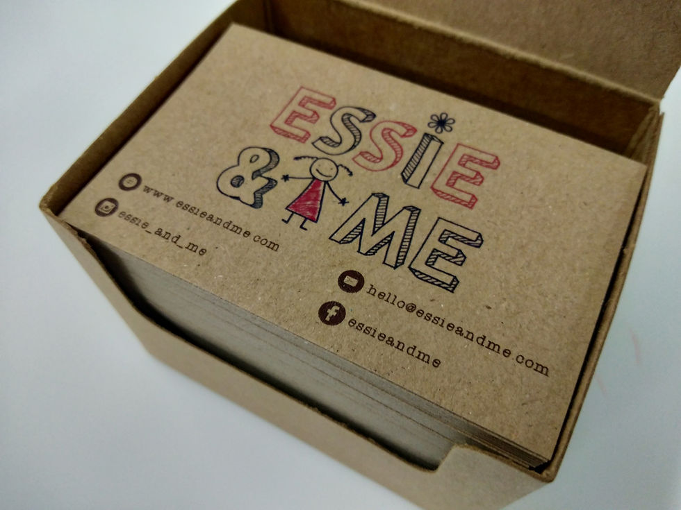Thumbnail: Business Cards - Craft Paper