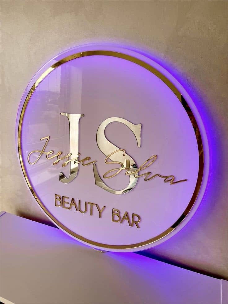 Thumbnail: Round Business Sign