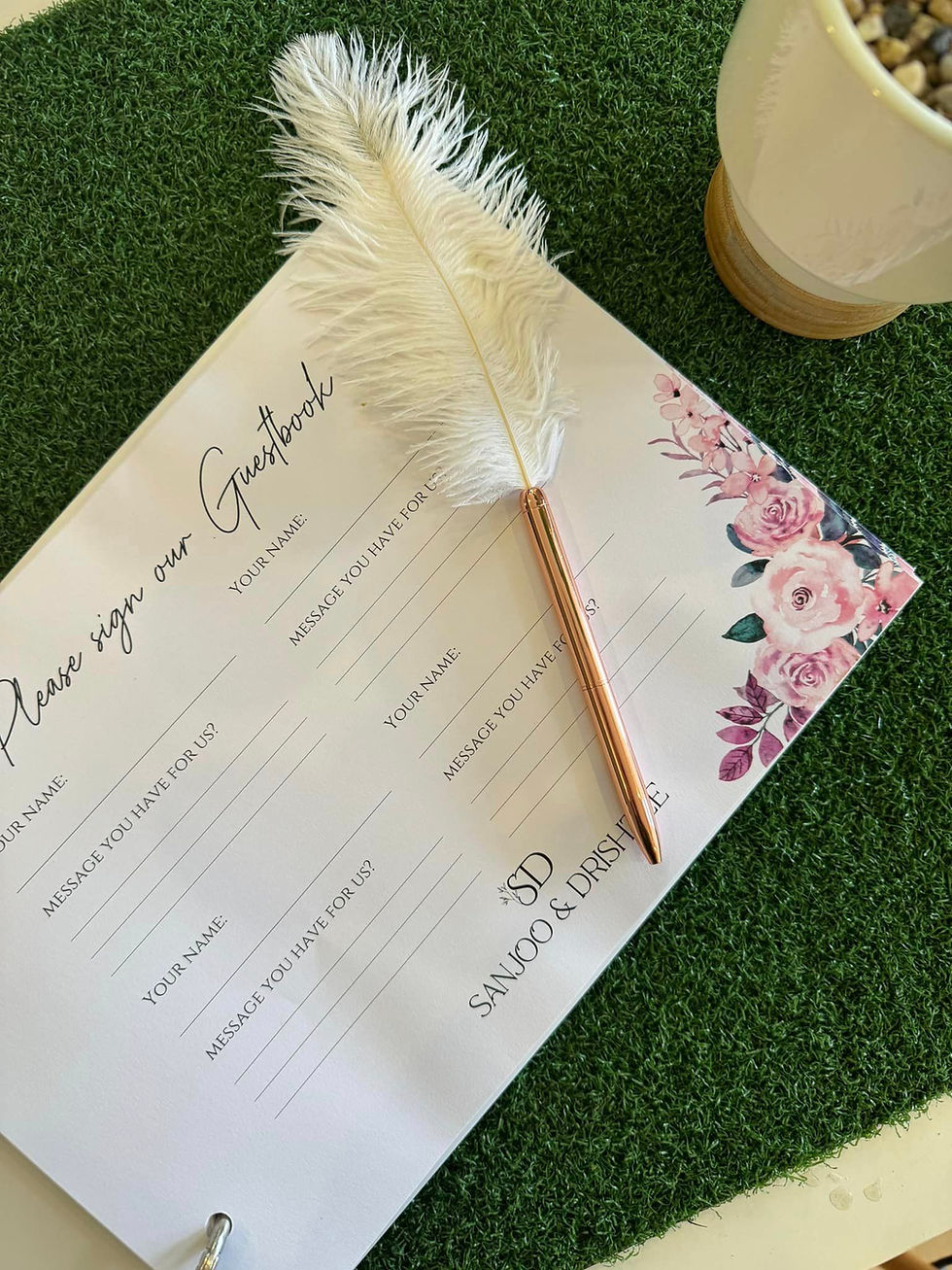 Thumbnail: 3D Guest Sign Book