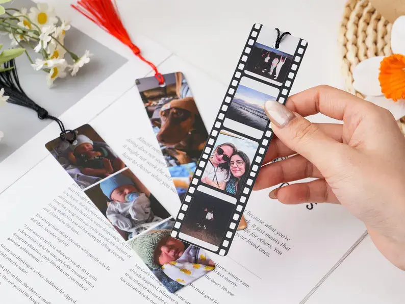 Thumbnail: Personalized Acrylic Bookmark with Tassel