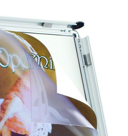 Thumbnail: Aluminum Double-Sided Frame Sign Holder (Fits A1)