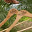 Thumbnail: Wooden Hanger with Engravings - 2 pcs