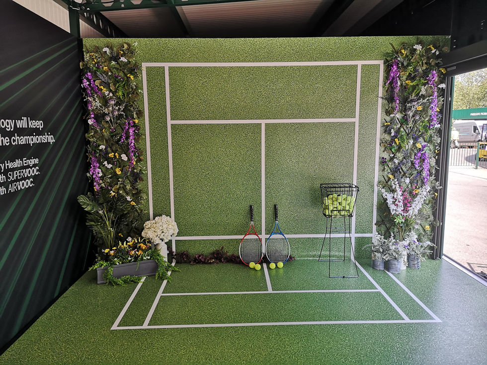 Oppo Box at Wimbledon