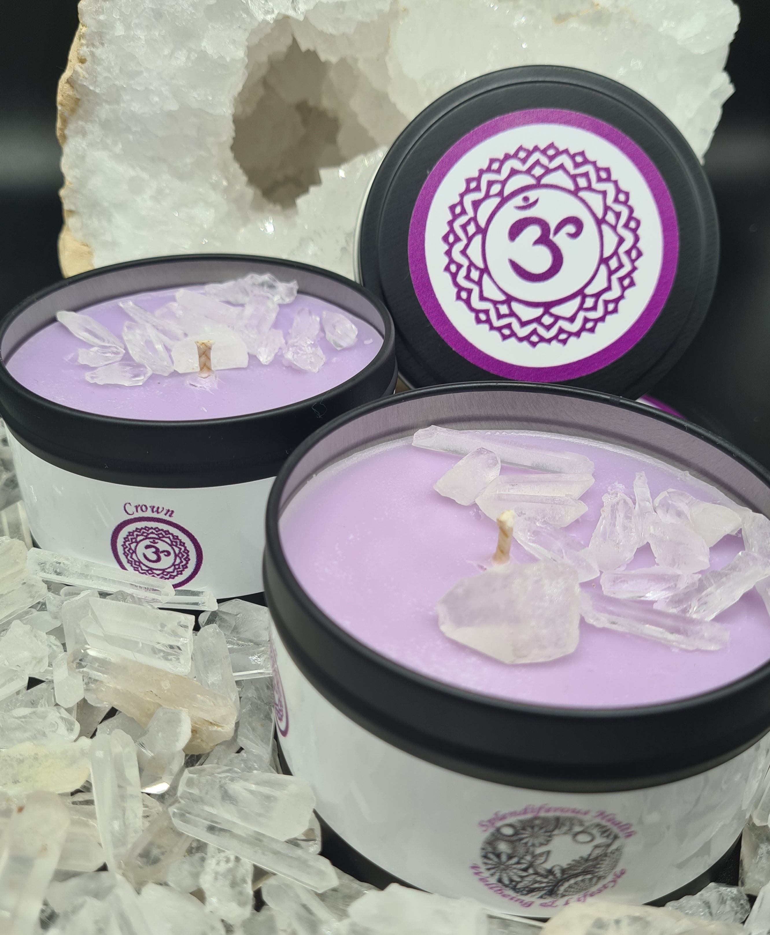 Crown Chakra candle