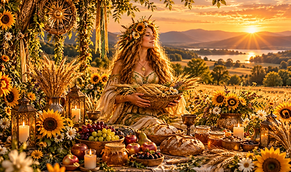 Golden Harvest Goddess at Sunset.png