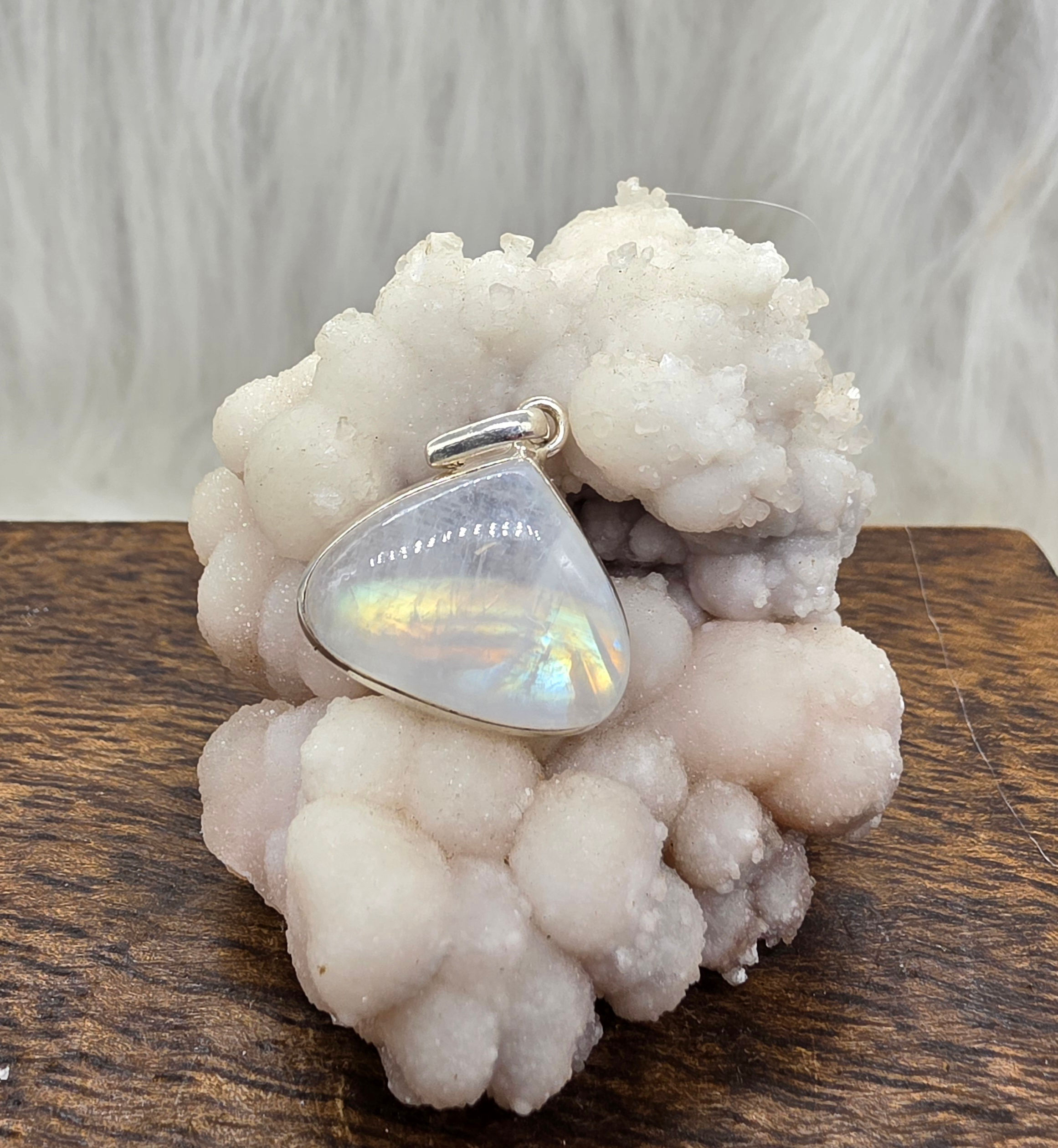 Moonstone Sterling Silver Pendant