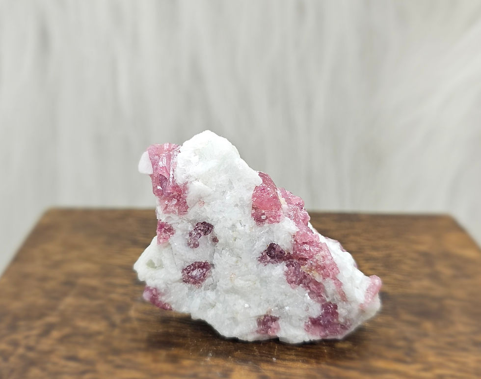 Pink Tourmaline/Rubellite in Albite (A)