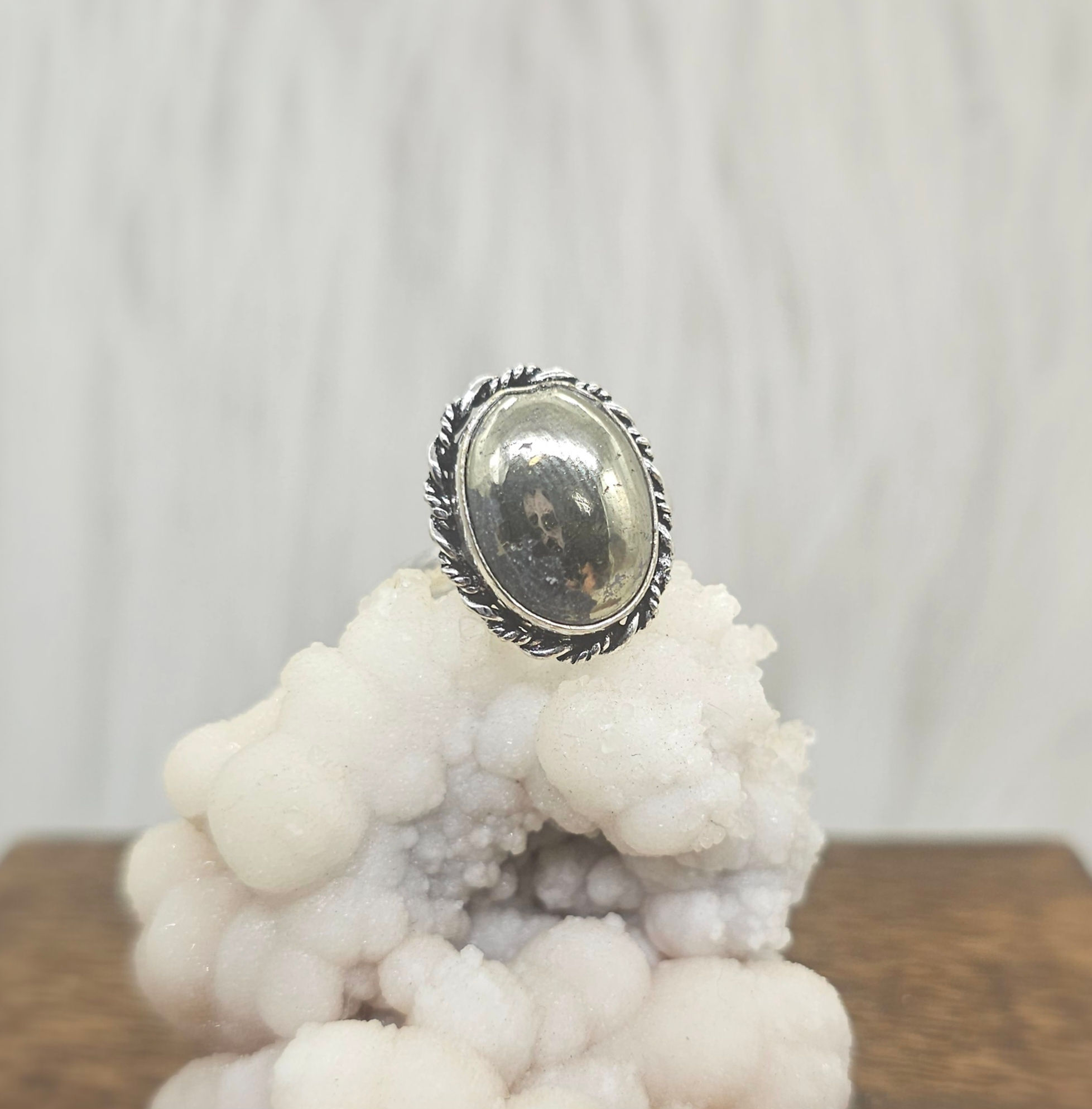 Pyrite Ring Size 9