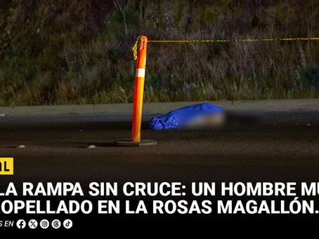 En la rampa sin cruce: un hombre muere atropellado en la Rosas Magallón
