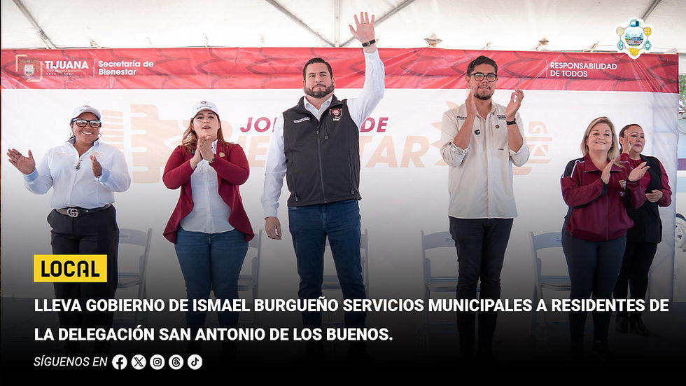 Lleva Gobierno de Ismael Burgueño servicios municipales a residentes de la Delegación San Antonio de los Buenos