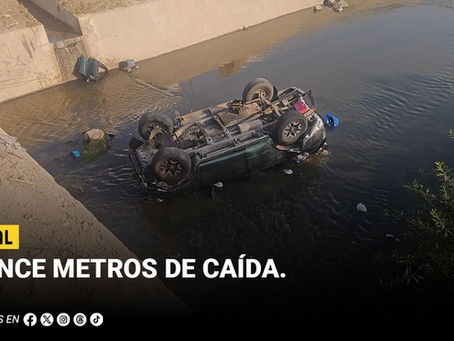 Quince metros de caída