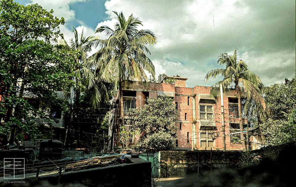 Kamrul Alam Apartment - 4 storied Apartment at Mirpur | architecture project by 23/90 Architects, Dhaka Bangladesh