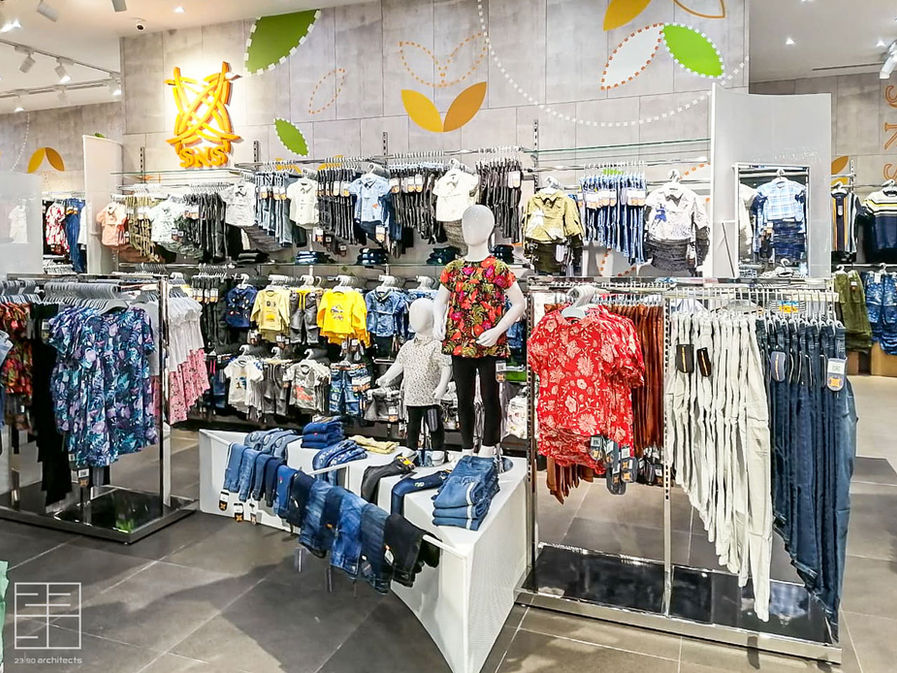 SNS premium outlet, Dubai view 7 - at madina mall, dubai | interior & renovation by 23/90 Architects