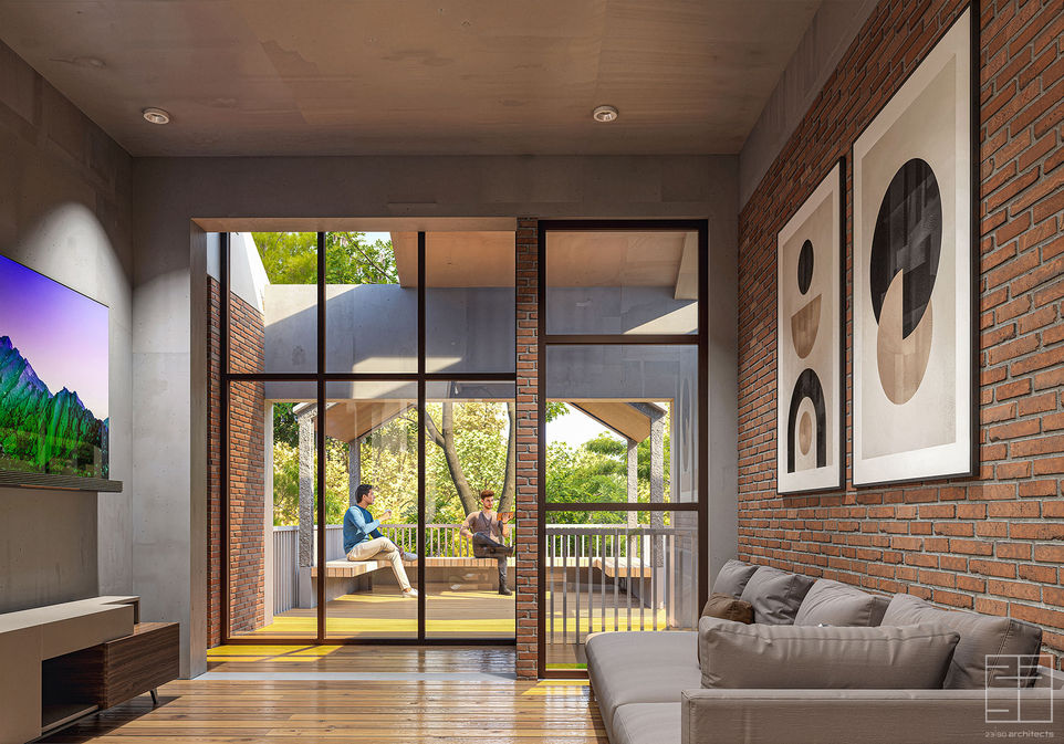 Nurul Ahad Residence view 21 - Private Residence at Noakhali | architecture by 23/90 Architects