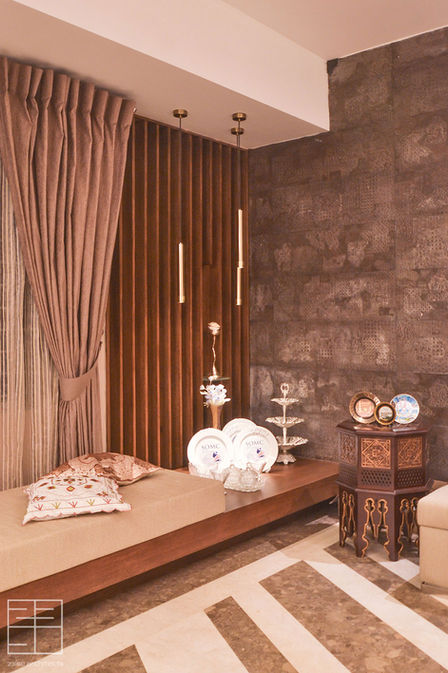 Dr. Yamin Apartment view 4 - Apartment Interior at Monipuripara | interior & renovation by 23/90 Architects