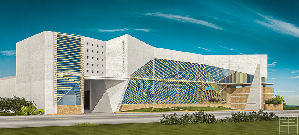 Monowara Apparels - RMG factory at Dhaka | architecture project by 23/90 Architects, Dhaka Bangladesh
