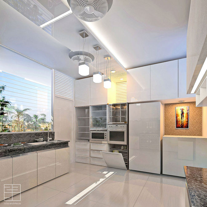 Mr. Muktadir Apartment view 10 - Apartment Interior at Banani | interior & renovation by 23/90 Architects