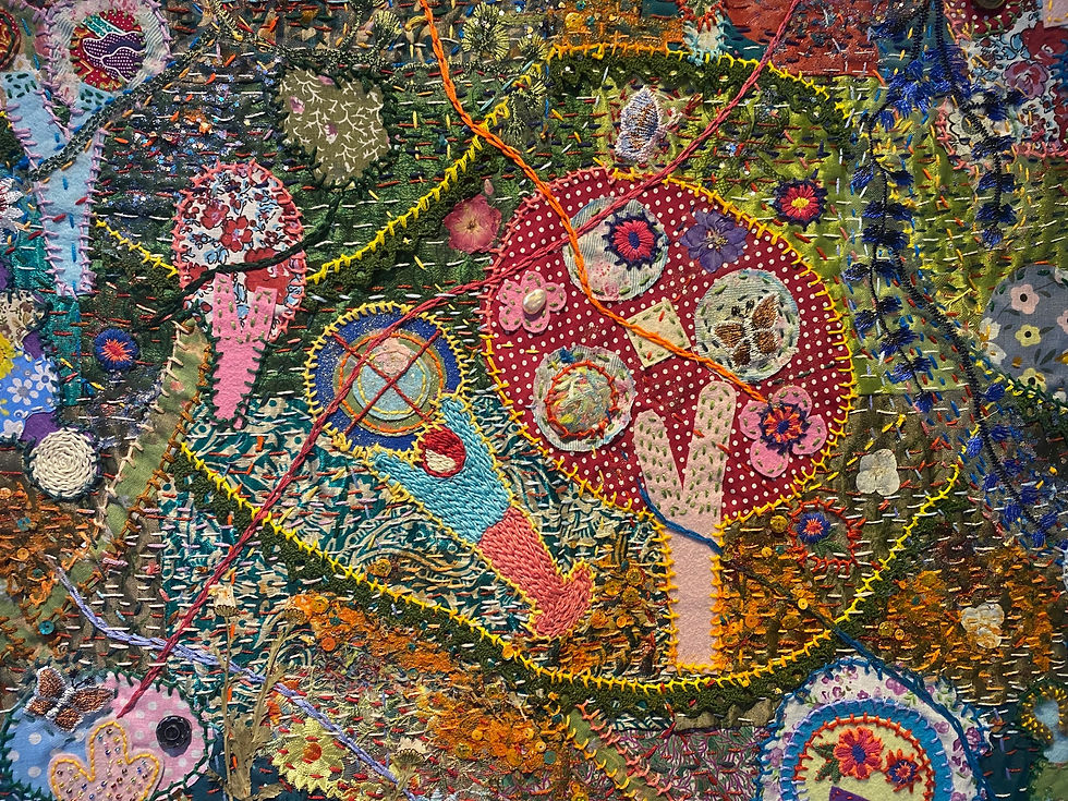 Garden statement: a detail from "Rebirth"