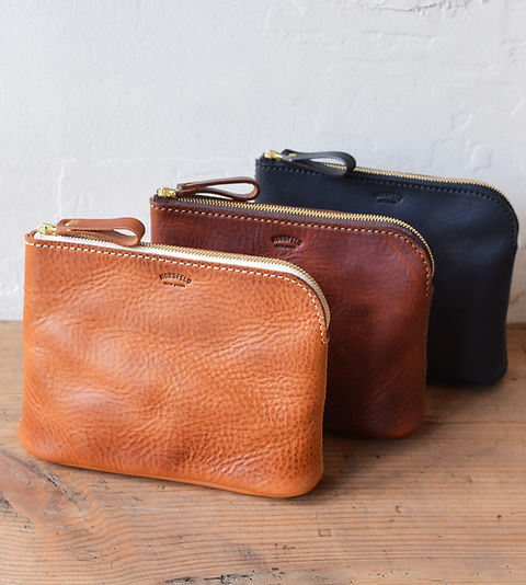 L字ファスナーポーチ