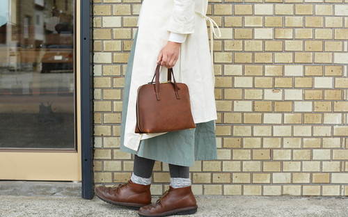 ラウンドファスナーType1mini バスケット ラウンドファスナーミニトート | NORDFELD