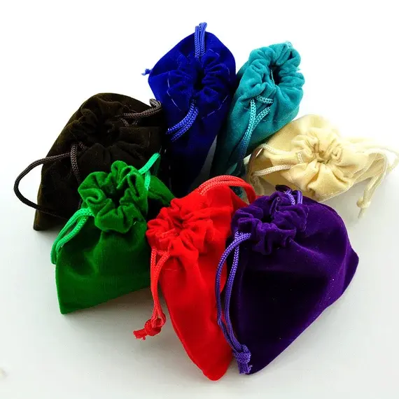 Thumbnail: Velvet jewelry Packaging Pouches