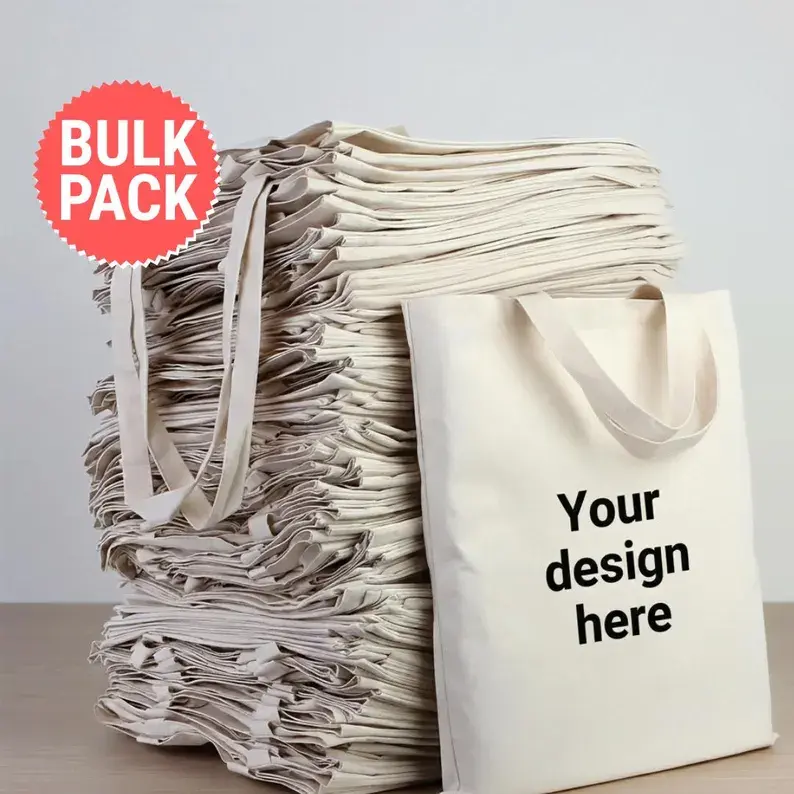 Thumbnail: 200 GSM Heavy Cotton Tote Bag – 14×16 Inch