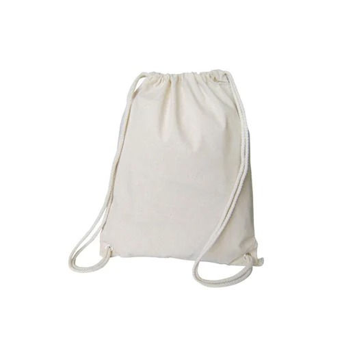 Thumbnail: Cotton String Bag, Cotton Drawstring Bag