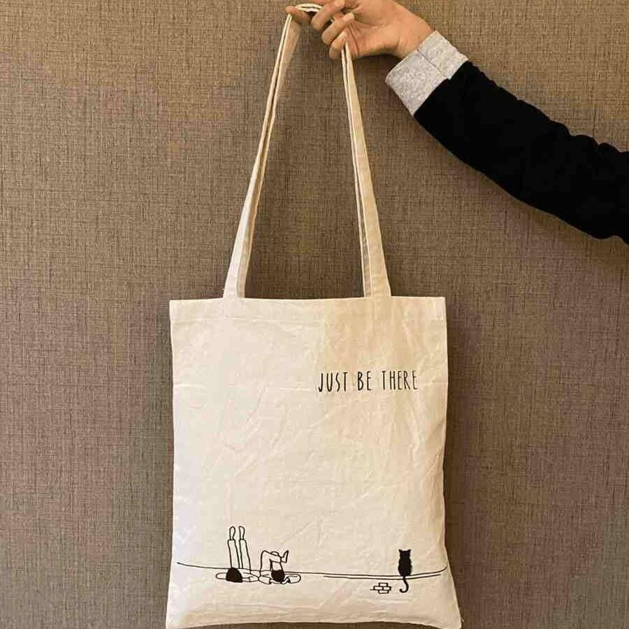 Thumbnail: "Aadinath" Canvas Tote bags