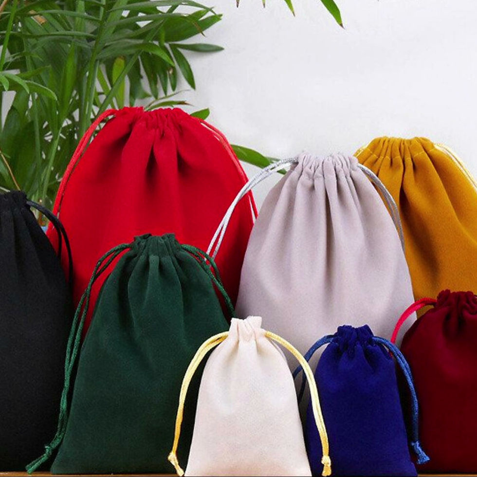 Thumbnail: Velvet jewelry Packaging Pouches