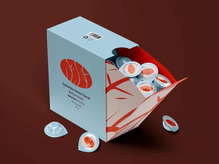 coffee capsule box