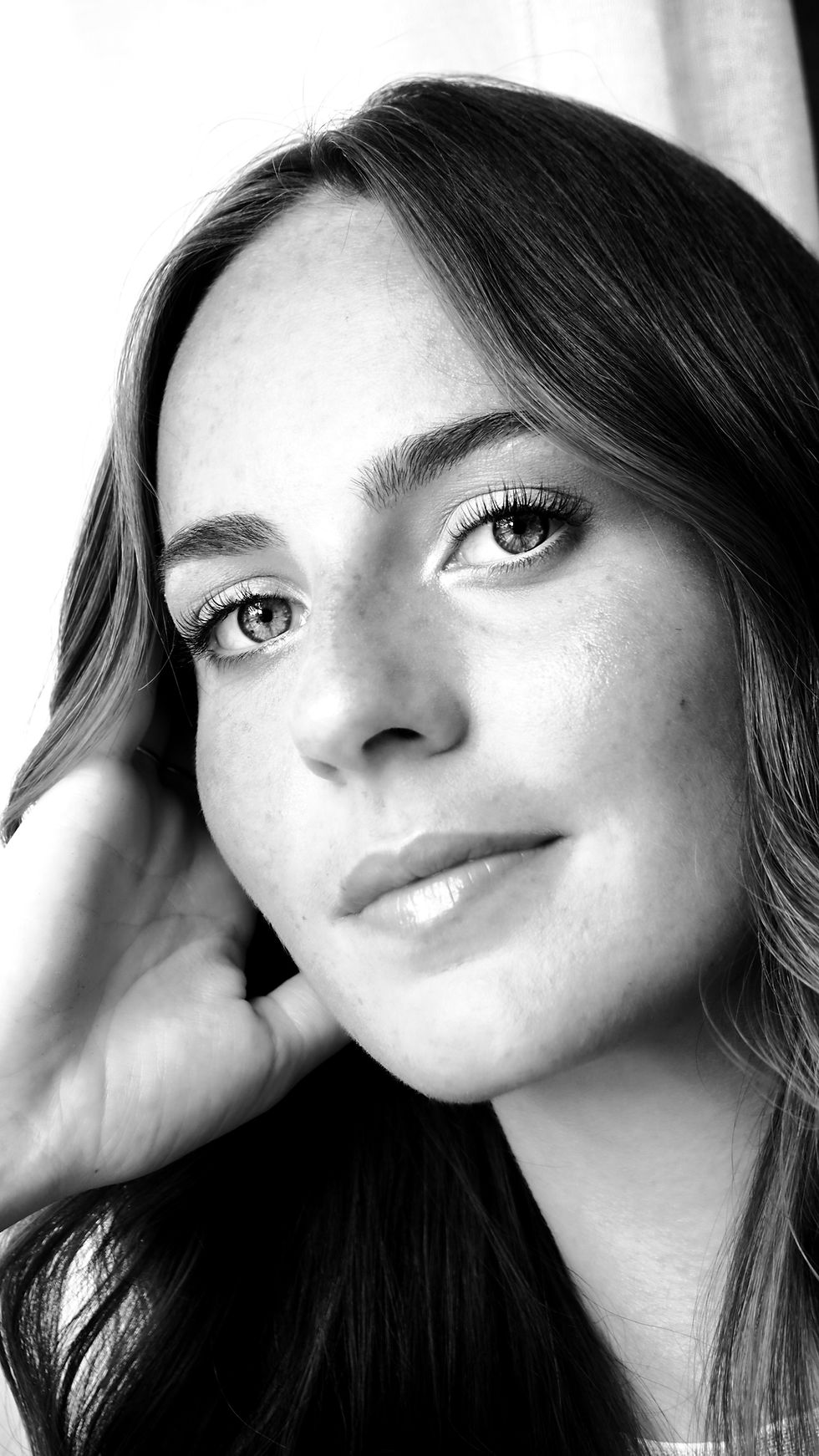 Visage d'une femme