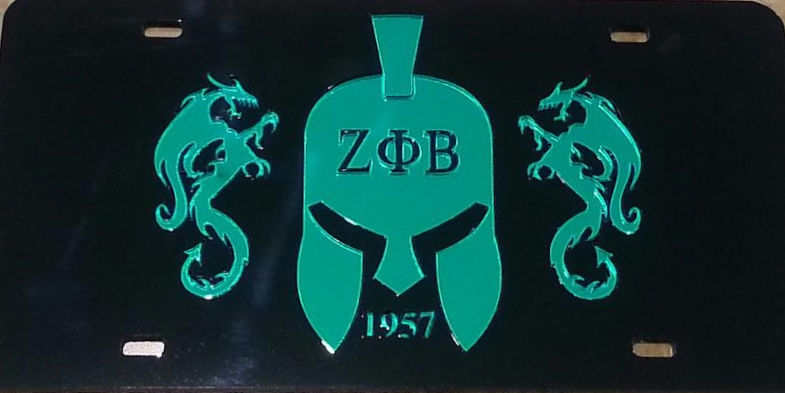 Thumbnail: Custom Club License Plate Design