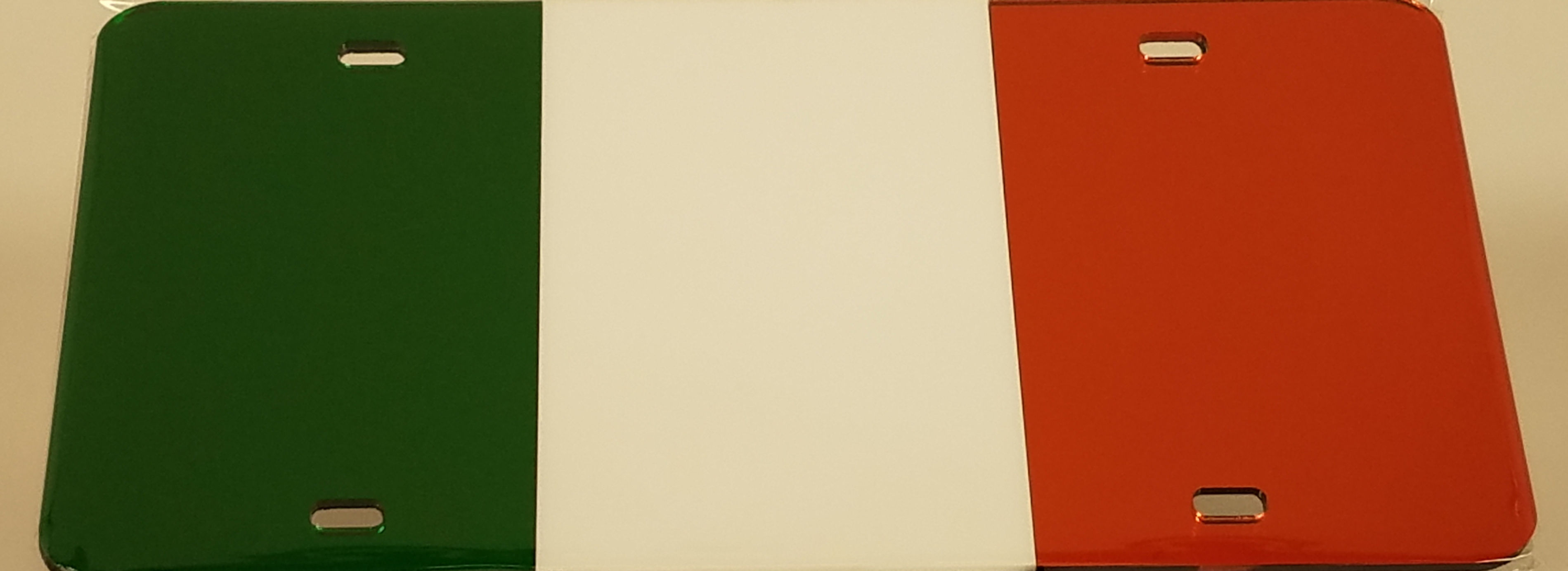 Irish Flag License Plate