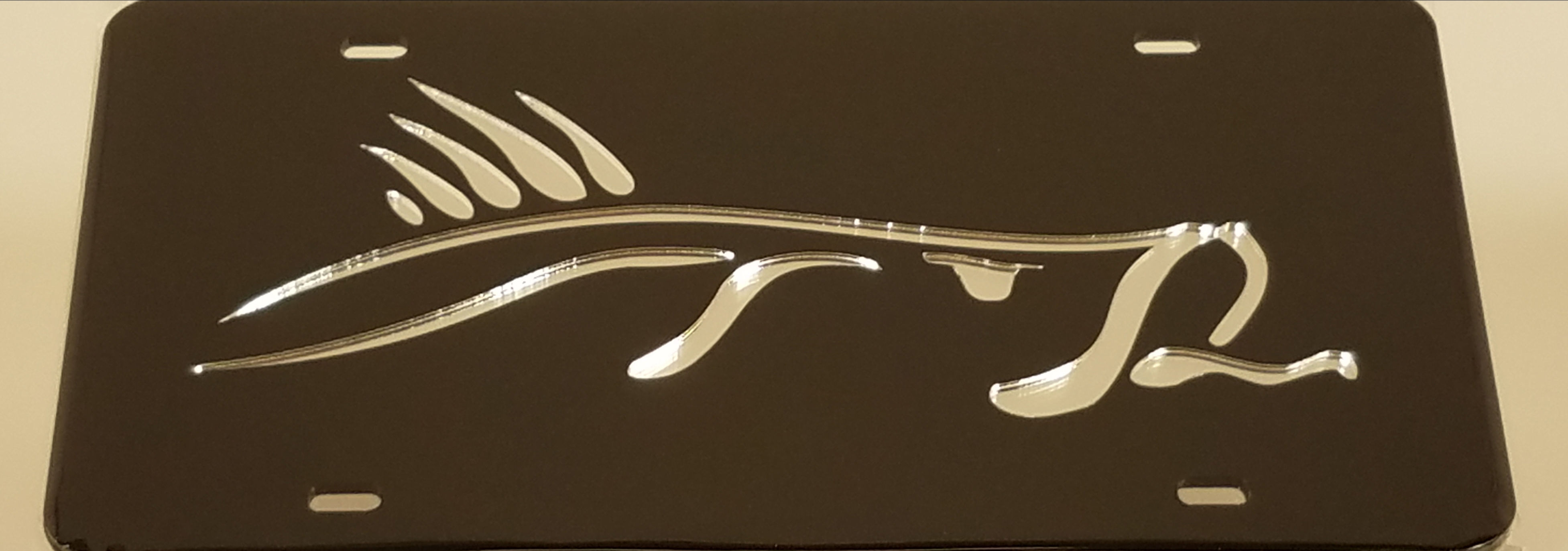 Snook Fishing License Plate