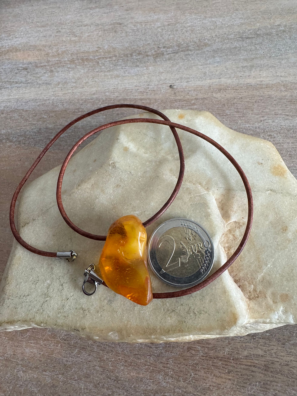 Miniaturbild: Bernsteinanhänger „Heleen“