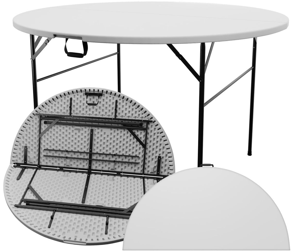 Round Folding Table 180 (10–12 Seater)