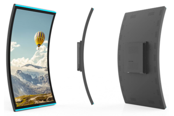 55" Curved Touch Screen Monitor