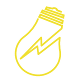 Lux Electrical Solutions Lightbulb Logo