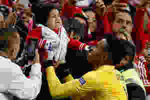 Tente não chorar: Pedro Gallese e a celebração emocional com seu filho depois de se classificar para a final da Copa América