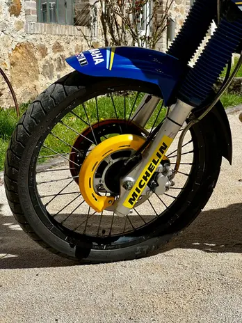 Yamaha 750 XTZ Super Tenere deco replica Dakar 1990 Heurtier classic restauration