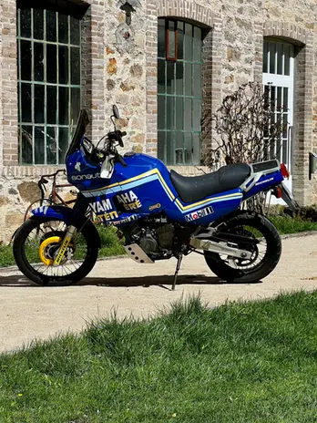 Yamaha 750 XTZ Super Tenere deco replica Dakar 1990 Heurtier classic restauration