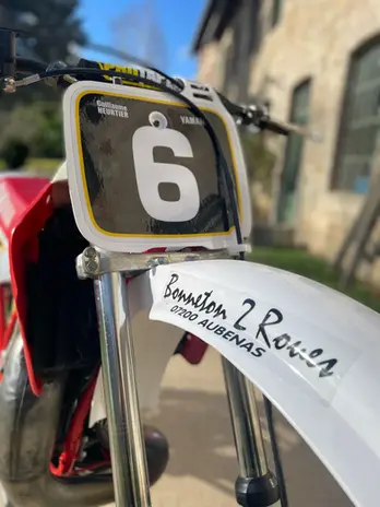 Yamaha 250 YZ 1986 remise à neuf par HEURTIER Classic