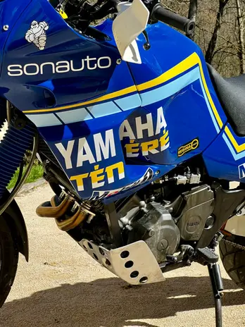 Yamaha 750 XTZ Super Tenere deco replica Dakar 1990 Heurtier classic restauration