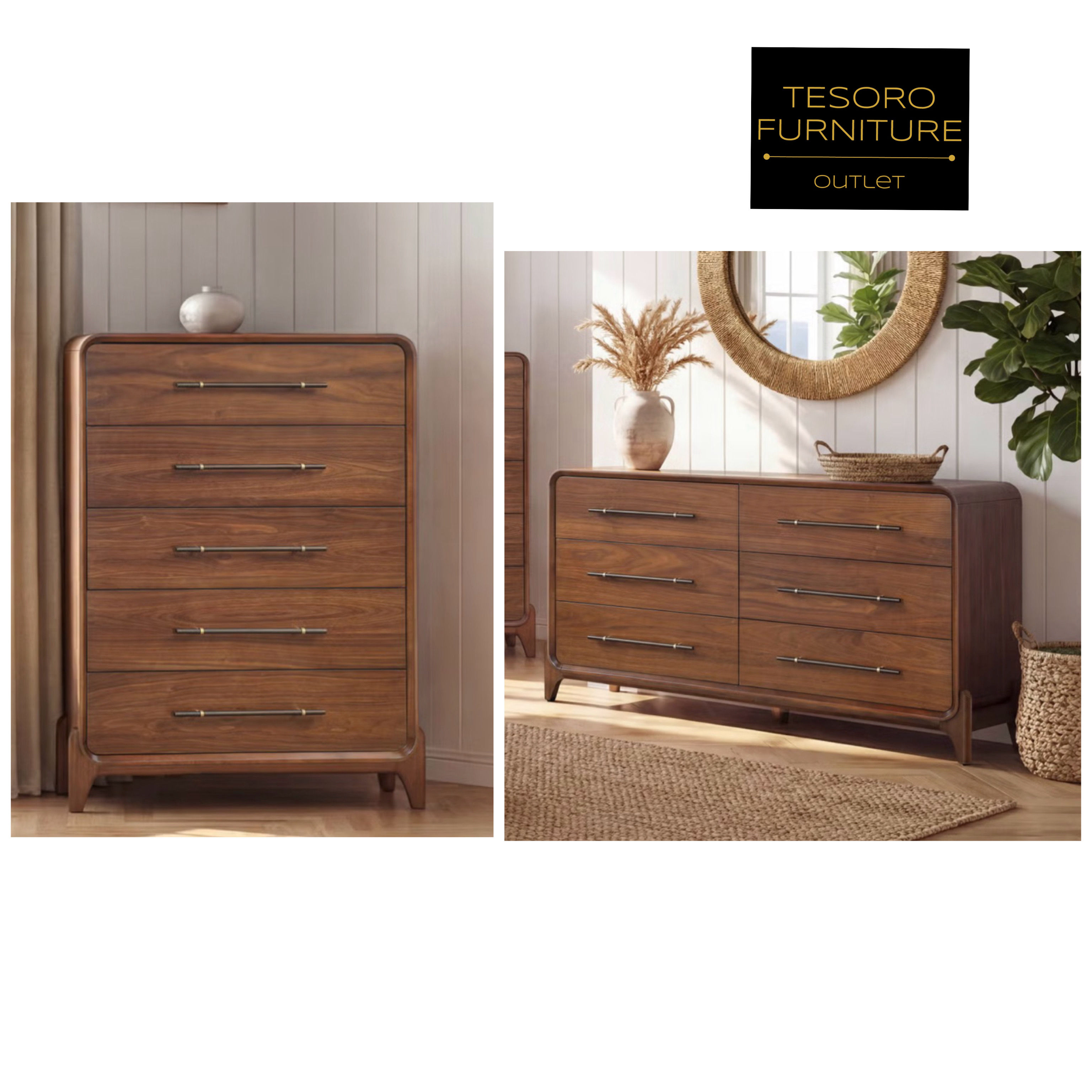 MCM DRESSER SET