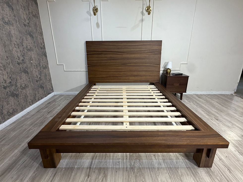 Thumbnail: NEW ACACIA QUEEN BED 