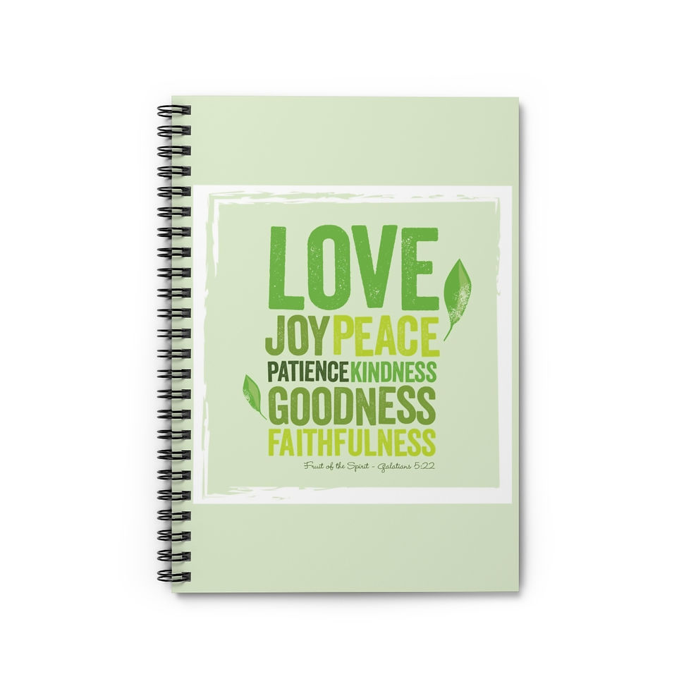 Gal 5:22 Notebook