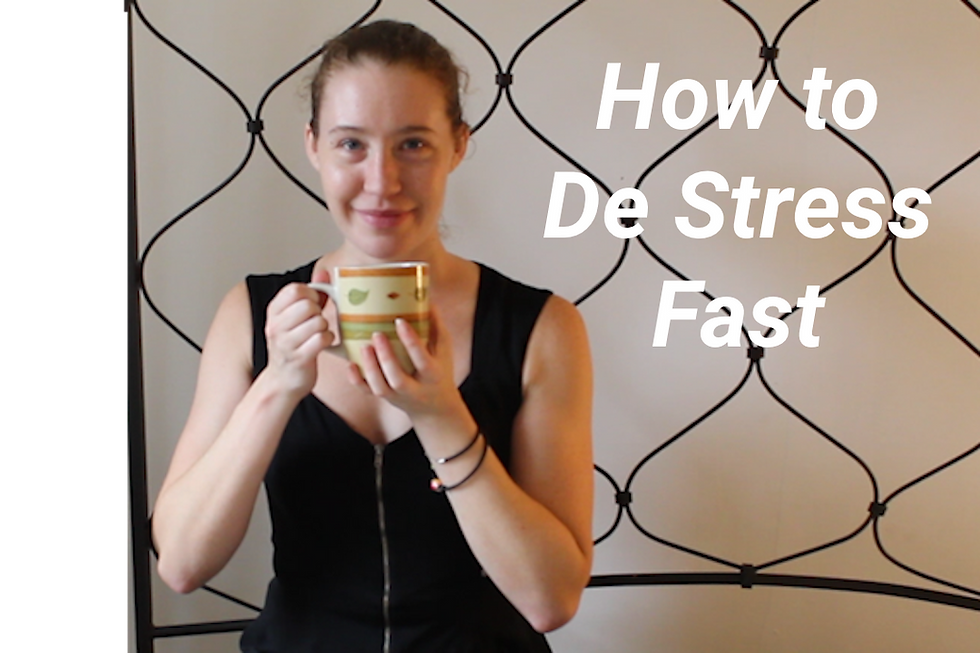 De-Stress in Seconds Challenge: Day 5